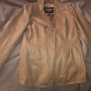 NWT B Moss Leather Jacket